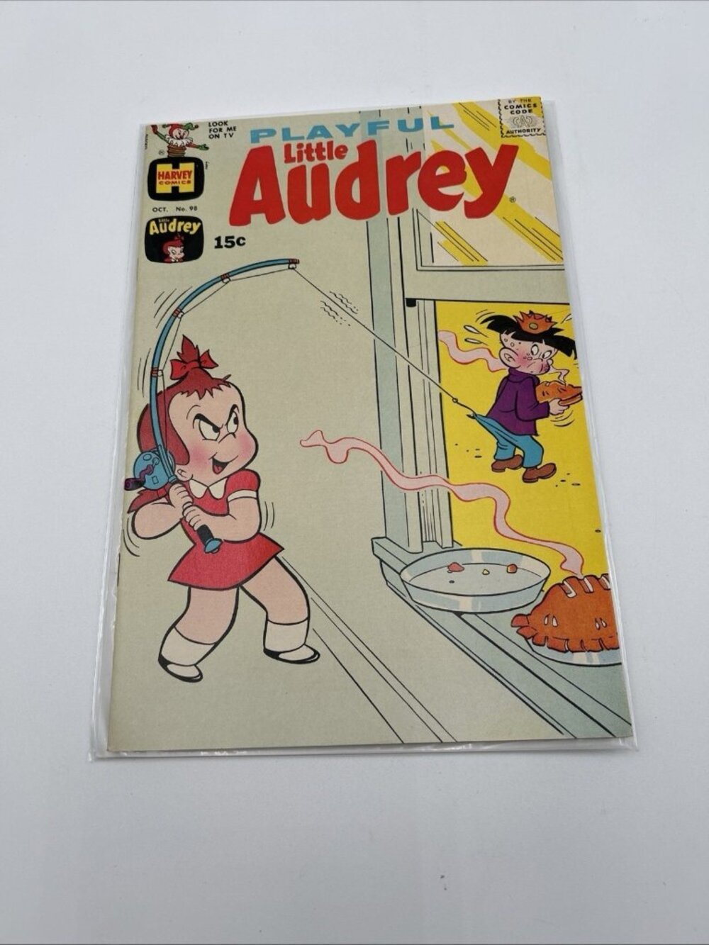 Playful Little Audrey #98 Harvey 1971 hi Greg nice copy Comic Book